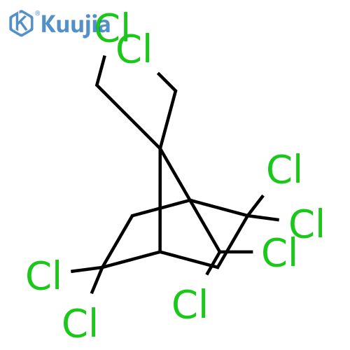 Bicyclo[2.2.1]heptane,2,2,5,5-tetrachloro-7,7-bis(chloromethyl)-1-(dichloromethyl)- structure