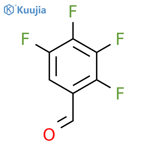 2,3,4,5-Tetrafluorobenzaldehyde structure