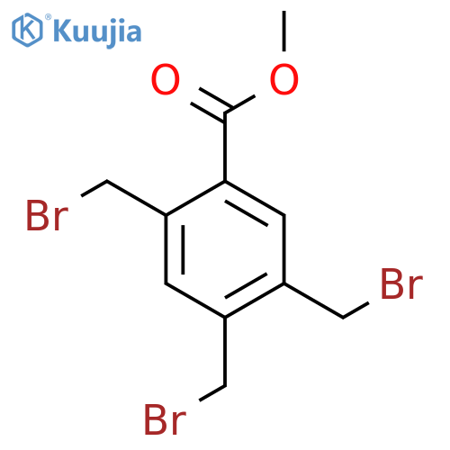 Methyl 2,4,5-tris(bromomethyl)benzoate structure