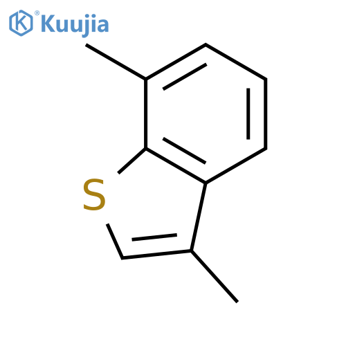 Benzo[b]thiophene,3,7-dimethyl- structure