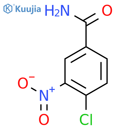 4-Chloro-3-nitrobenzamide structure