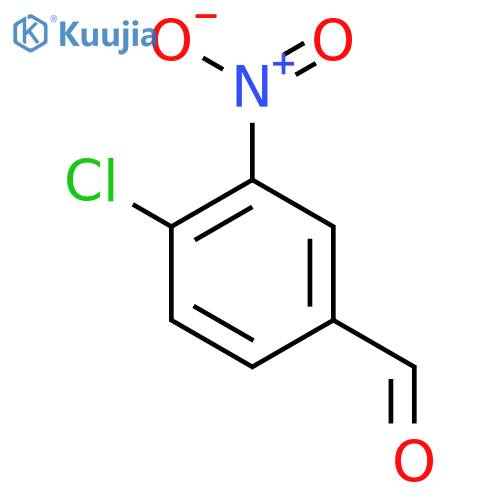 4-Chloro-3-nitrobenzaldehyde structure