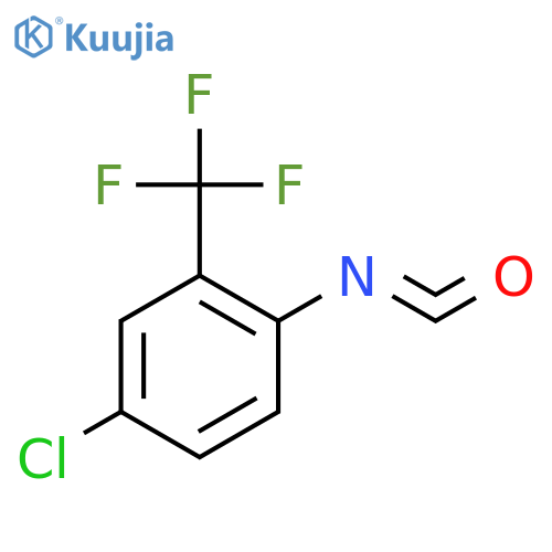 4-Chloro-1-isocyanato-2-(trifluoromethyl)benzene structure