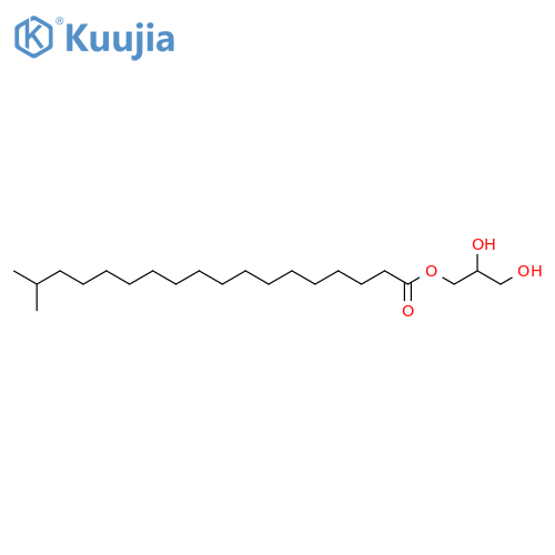 1-(17-Methyloctadecanoyl)-glycerol structure