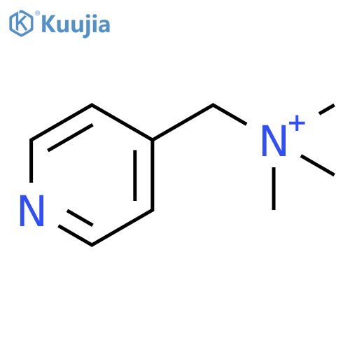 4-Pyridinemethanaminium, N,N,N-trimethyl- structure