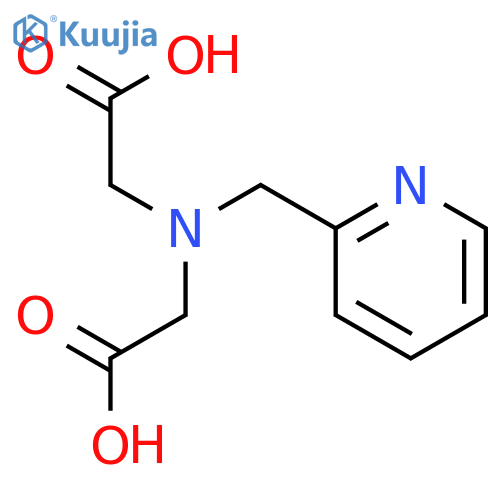 Glycine, N-(carboxymethyl)-N-(2-pyridinylmethyl)- structure