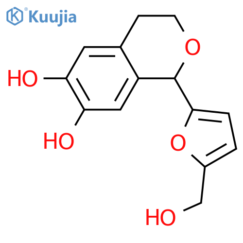 1-[5-(Hydroxymethyl)-2-furanyl]-1H-2-benzopyran-6,7-diol; (ξ)-form structure