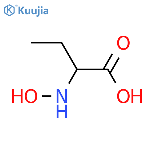 Butanoic acid, 2-(hydroxyamino)- structure