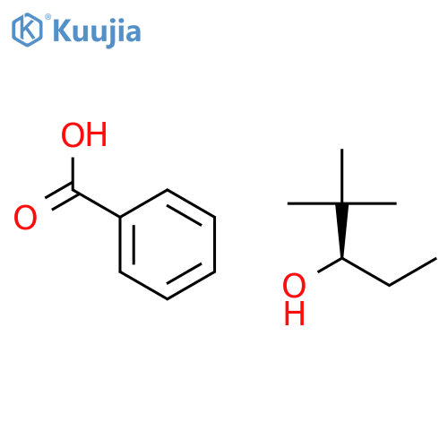 3-PENTANOL, 2,2-DIMETHYL-, BENZOATE, (R)- structure