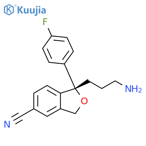 (S)-Didesmethylcitalopram structure