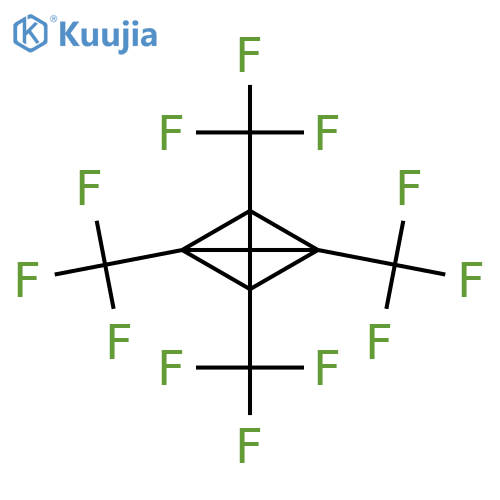 Tricyclo[1.1.0.02,4]butane, tetrakis(trifluoromethyl)- structure