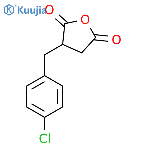3-(4-Chlorobenzyl)dihydrofuran-2,5-dione structure