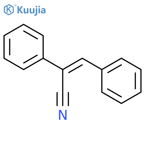 (E)-2,3-Diphenylacrylonitrile structure