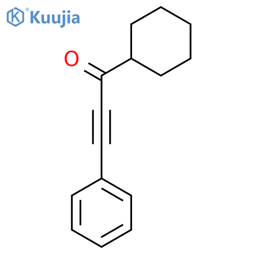 2-Propyn-1-one, 1-cyclohexyl-3-phenyl- structure
