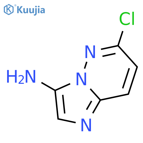 6-Chloroimidazo[1,2-b]pyridazin-3-amine structure