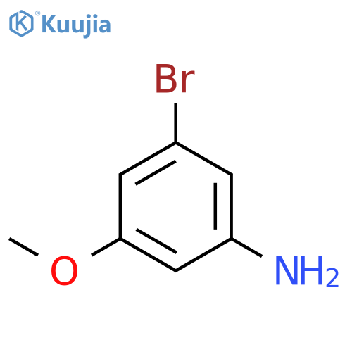 3-Bromo-5-methoxyaniline structure
