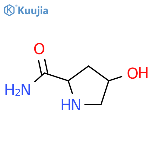 2-Pyrrolidinecarboxamide,4-hydroxy-, (2R,4S)- structure