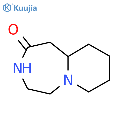 Pyrido[1,2-d][1,4]diazepin-2(3H)-one, octahydro- structure