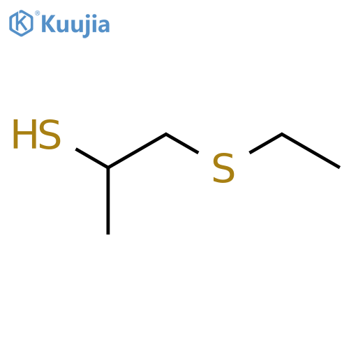 1-(ethylsulfanyl)propane-2-thiol structure