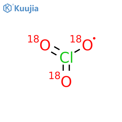 Chlorine Oxide-18O3 (As a solution in water) structure
