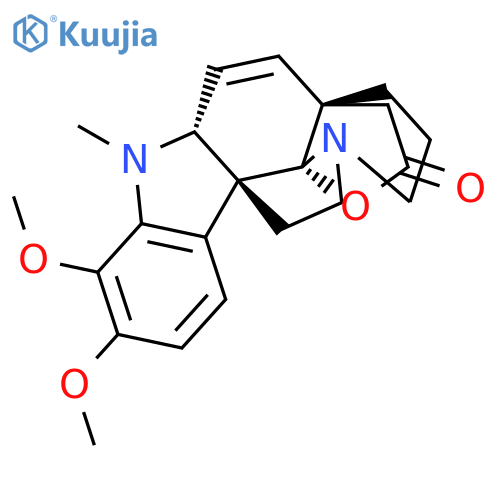Aspidospermidin-21-oicacid, 3,4-didehydro-19-hydroxy-16,17-dimethoxy-1-methyl-, g-lactone structure