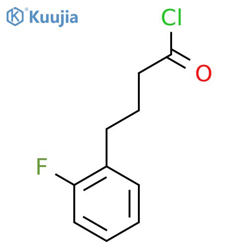 4-(2-Fluorophenyl)butyryl chloride structure
