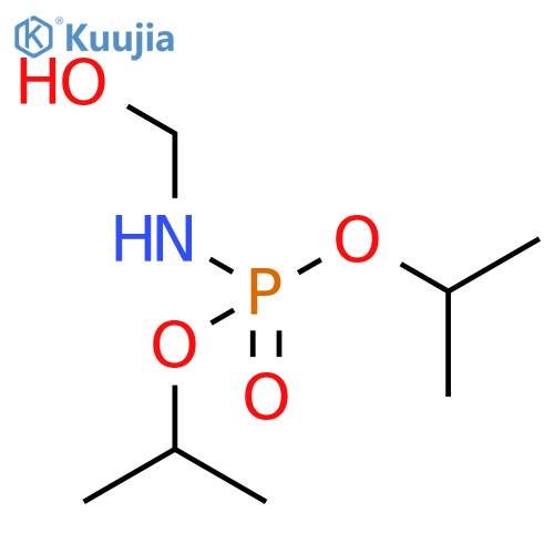 Phosphoramidic acid, (hydroxymethyl)-, bis(1-methylethyl) ester structure