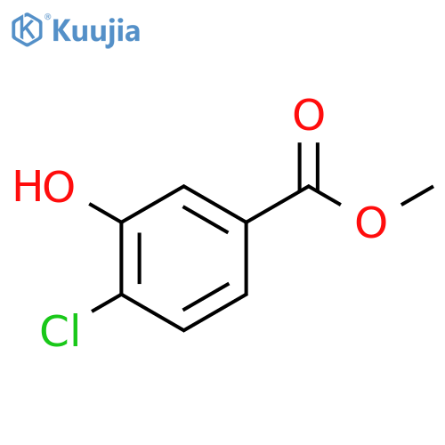 4-Chloro-3-hydroxybenzoic Acid Methyl Ester structure