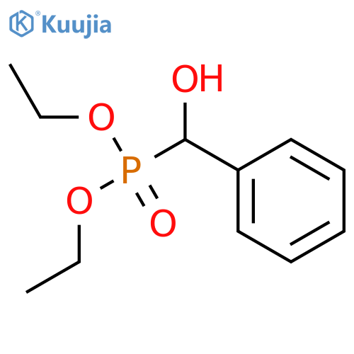 diethyl [hydroxy(phenyl)methyl]phosphonate structure