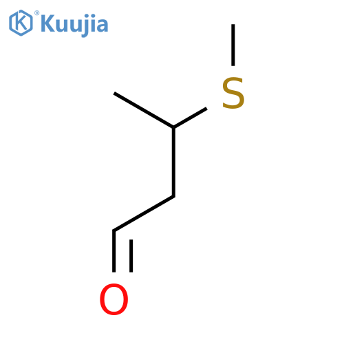 3-(Methylthio)butanal structure