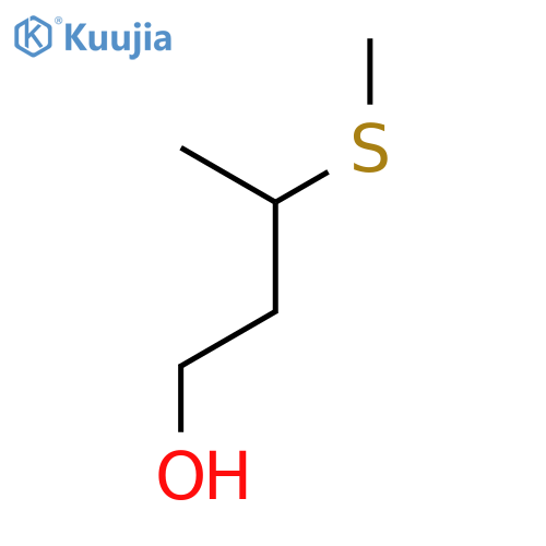 3-(methylsulfanyl)butan-1-ol structure