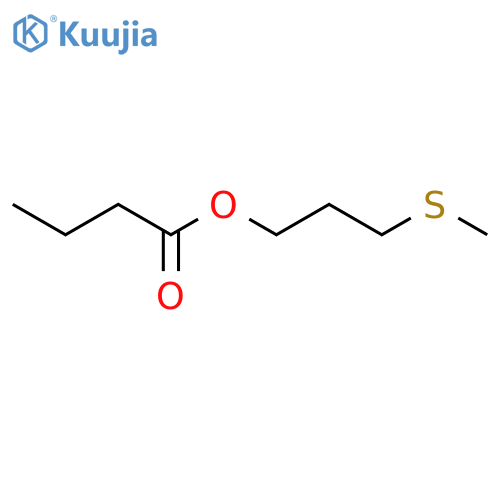 Butanoic acid,3-(methylthio)propyl ester structure