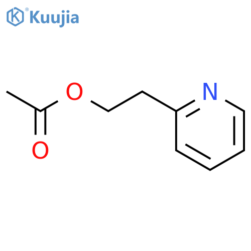 2-pyridin-2-ylethyl acetate structure