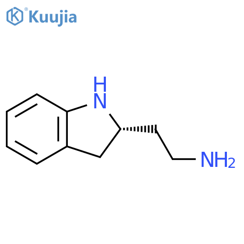 (S)-2,3-dihydro-1H-Indole-2-ethanamine structure