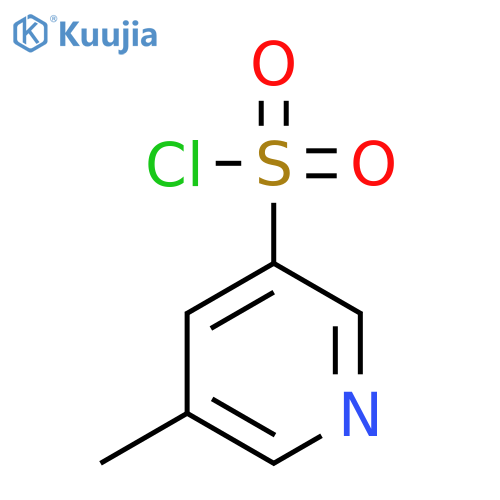 5-methylpyridine-3-sulfonyl chloride structure