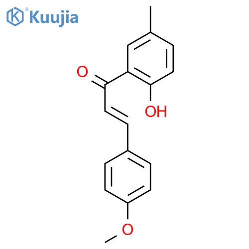 2-Propen-1-one, 1-(2-hydroxy-5-methylphenyl)-3-(4-methoxyphenyl)- structure