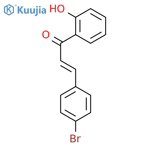 2-Propen-1-one, 3-(4-bromophenyl)-1-(2-hydroxyphenyl)- structure
