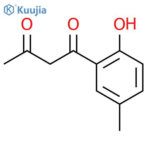 1,3-Butanedione,1-(2-hydroxy-5-methylphenyl)- structure