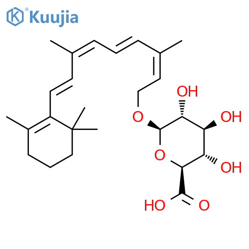 Retin-15-yl β-D-Glucopyranosiduronic Acid structure