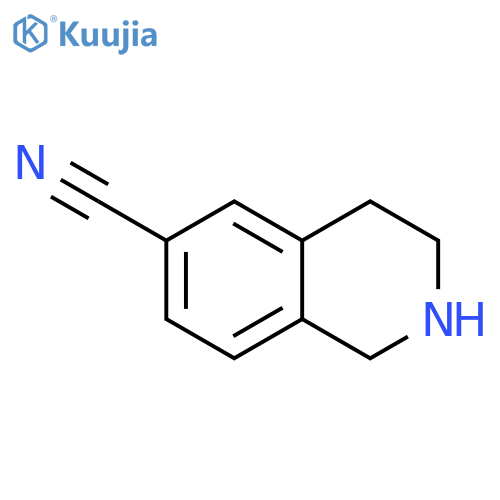 1,2,3,4-Tetrahydroisoquinoline-6-carbonitrile structure