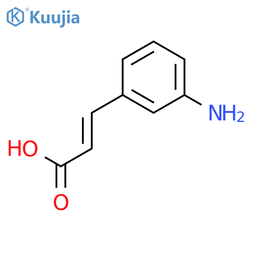 2-Propenoic acid,3-(3-aminophenyl)- structure