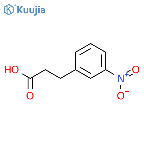 3-(3-Nitrophenyl)propionic acid structure