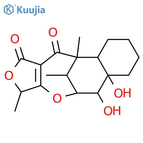 5,11-Methanofuro[3,4-d][3]benzoxonin-1,12(3H,5H)-dione,6,6a,7,8,9,10,10a,11-octahydro-6,6a-dihydroxy-3,11,13-trimethyl-,[3S-(3R*,5R*,6S*,6aR*,10aR*,11S*,13R*)]- (9CI) structure