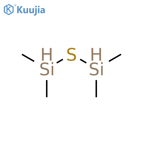 DISILATHIANE, 1,1,3,3-TETRAMETHYL- structure
