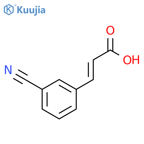 3-cyanocinnamic acid structure