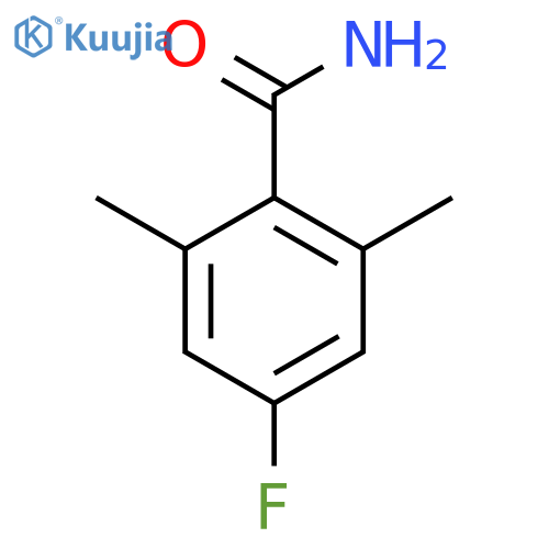 4-Fluoro-2,6-dimethylbenzamide structure
