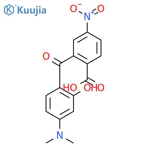 2’-Carboxy-4-dimethylamino-2-hydroxy-5’-nitrobenzophenone structure