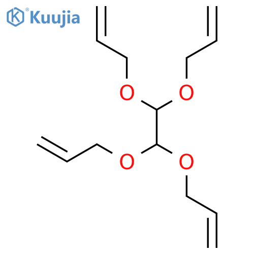 Tetraallyloxyethane structure