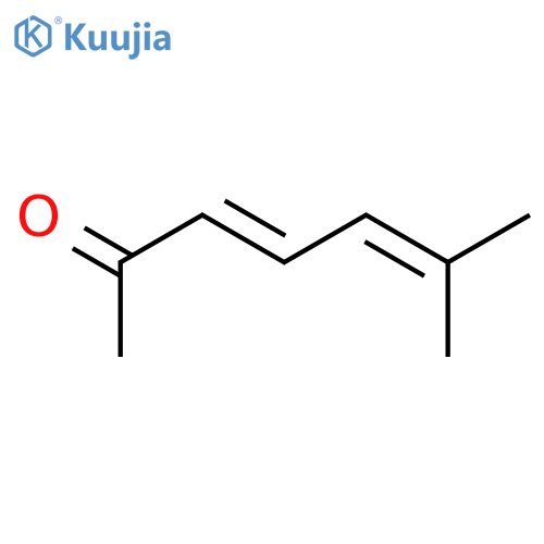 6-methylhepta-3,5-dien-2-one structure