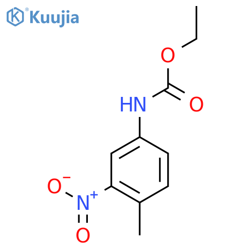 N-Ethoxycarbonyl-3-nitro-p-toluidine structure